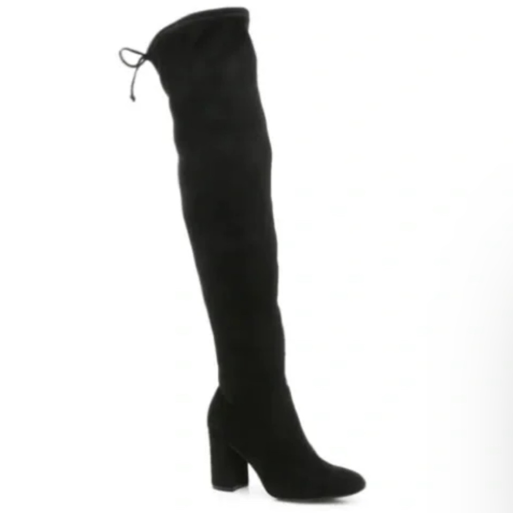 Kelly & Katie-  Jali Over-The-Knee Boot Black Suede